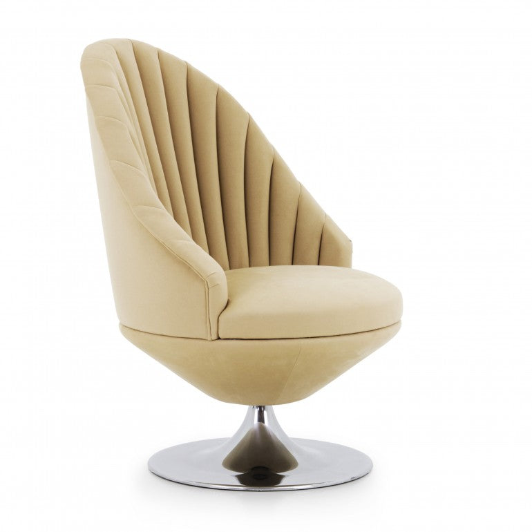 Kelyfos Bespoke Upholstered Luxury Executive Swivel Office Desk Chair MS621P Custom Made To Order