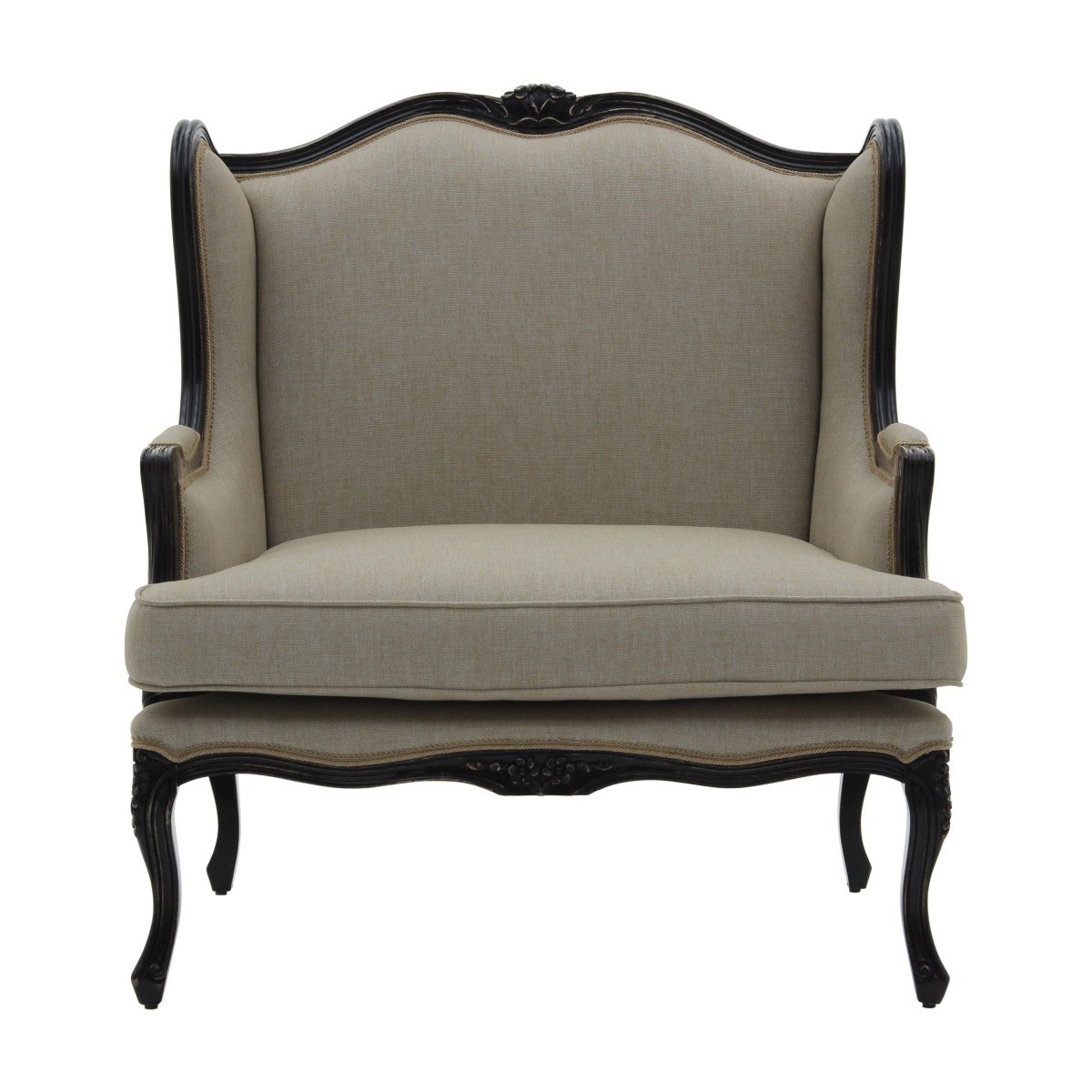 Stige Bespoke Upholstered Love Seat Wingback Armchair MS9896P Custom Made To Order