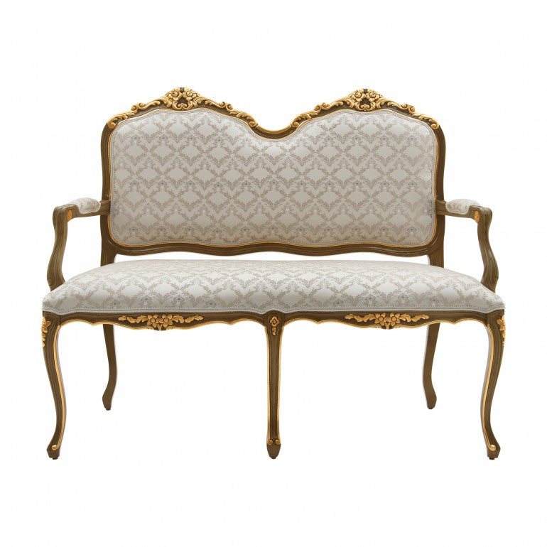 Monsieur Bespoke Upholstered Elegant French Two Seater Sofa MS295D Custom Made To Order