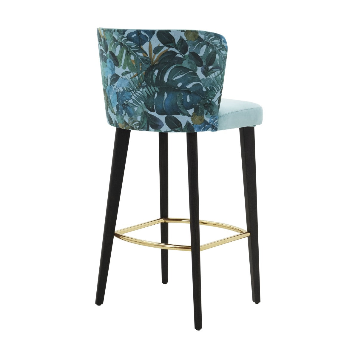 Eva Bespoke Upholstered Contemporary Kitchen Barstool MS0603B Custom Made To Order