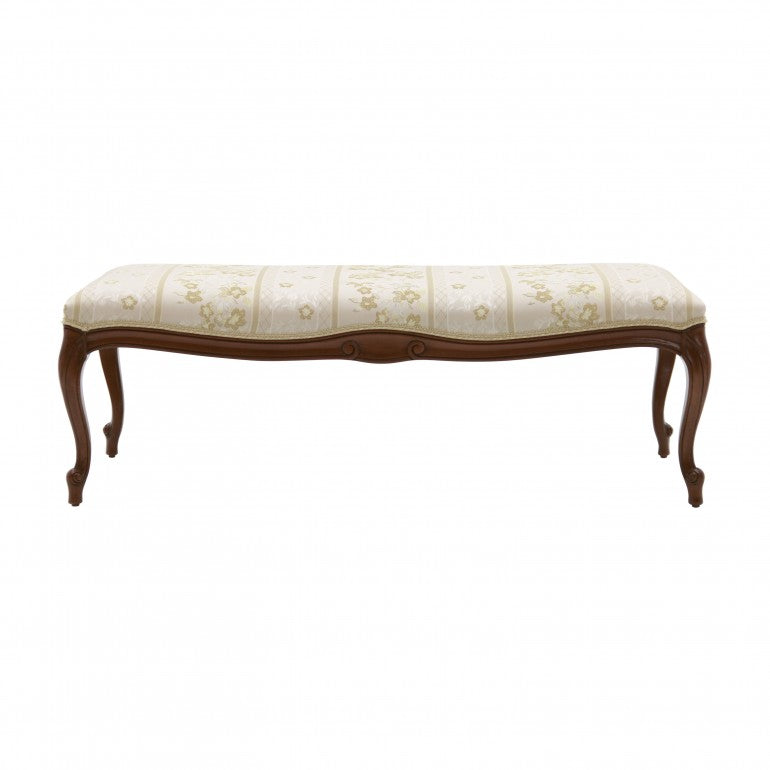 Brena Bespoke Upholstered Large Classic Bench MS369Q Custom Made To Order