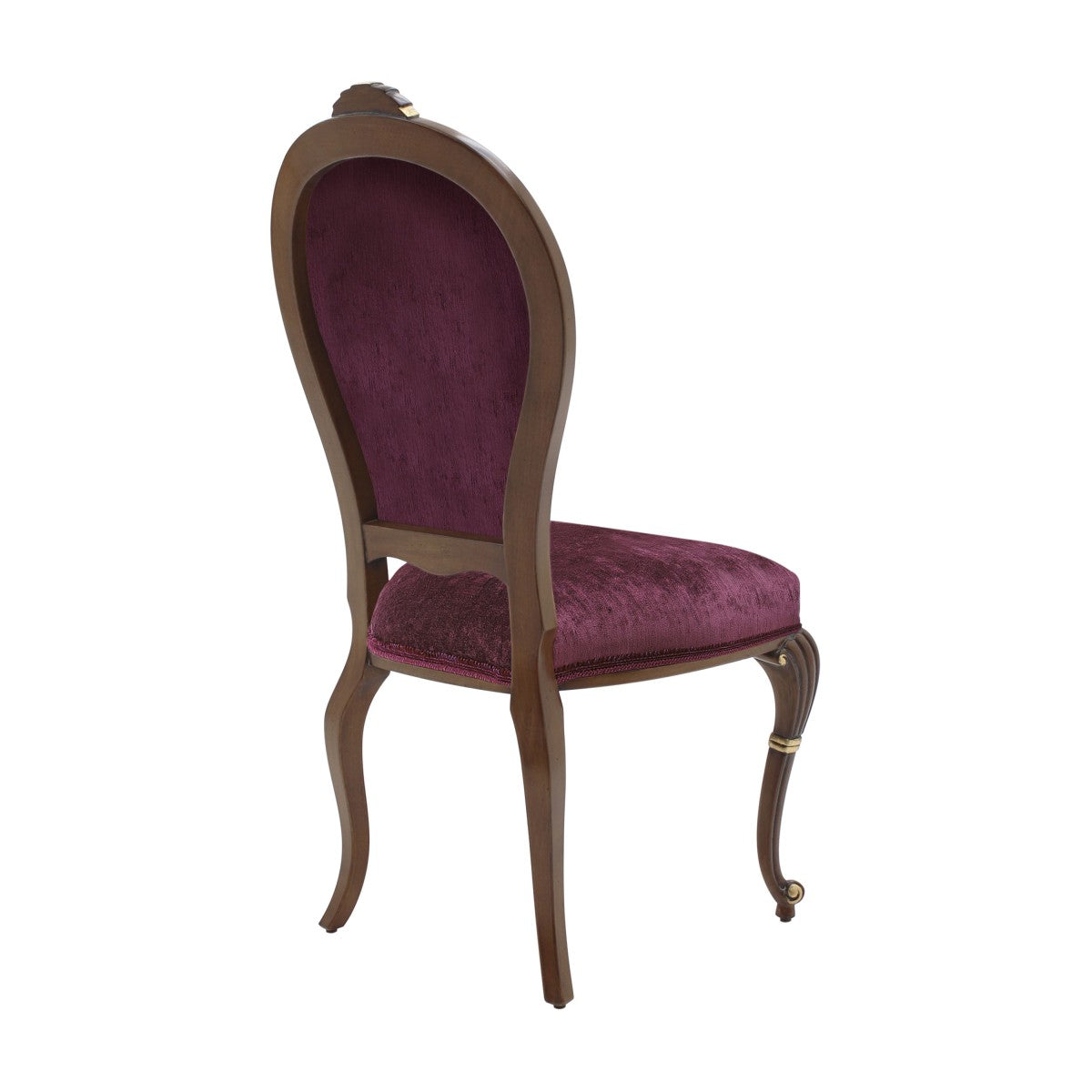 Anna Bespoke Upholstered Classic Carved Dining Chair MS183S Custom Made To Order