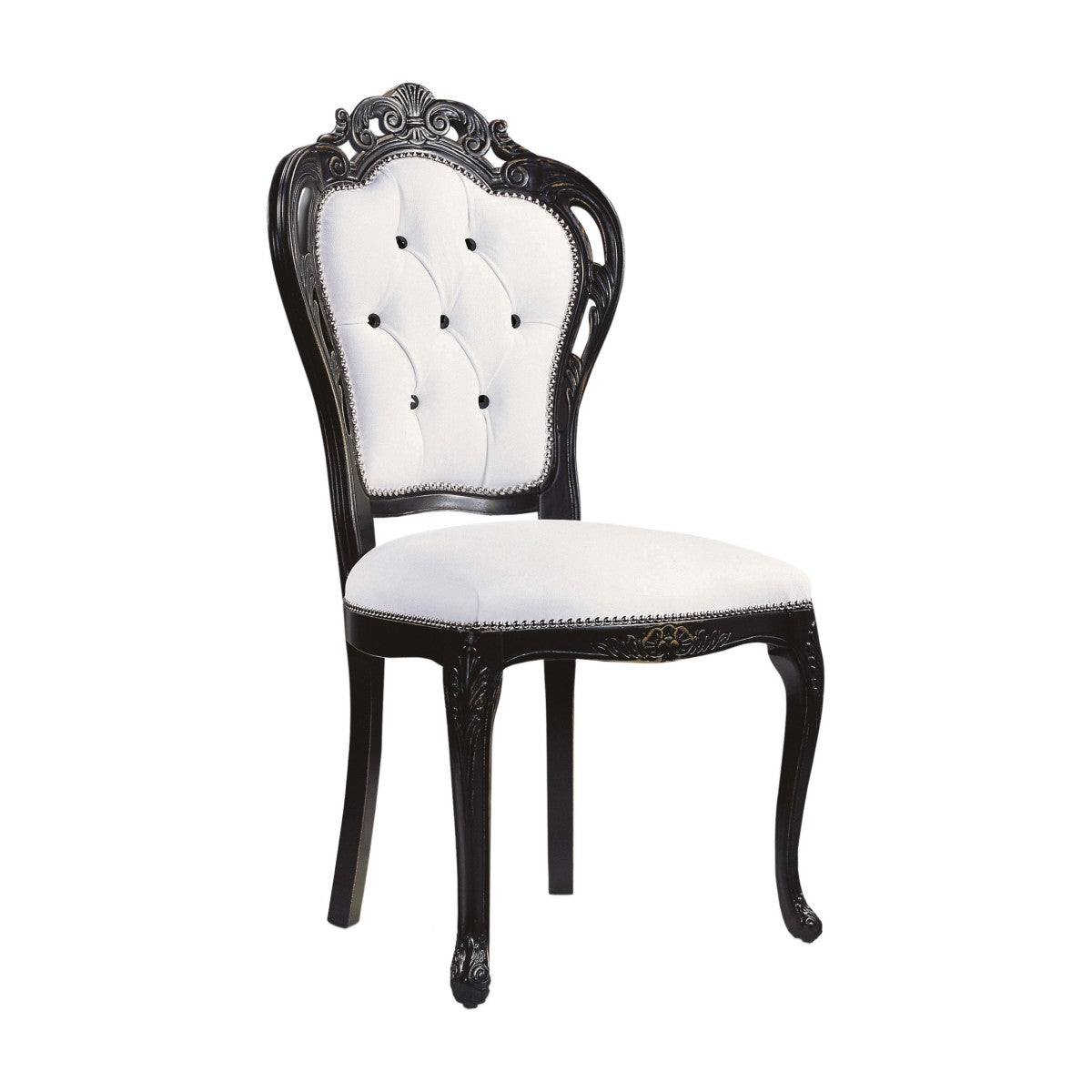 Traforata Bespoke Upholstered Classic Dining Chair MS209S Custom Made To Order