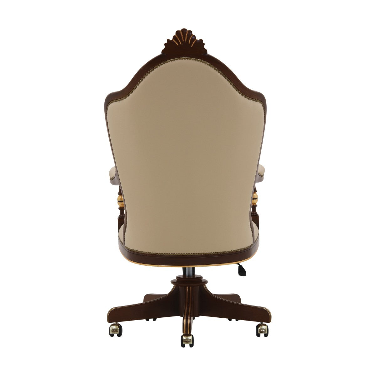 Vera Bespoke Upholstered Luxury Executive Swivel Office Desk Chair MS360P Custom Made To Order