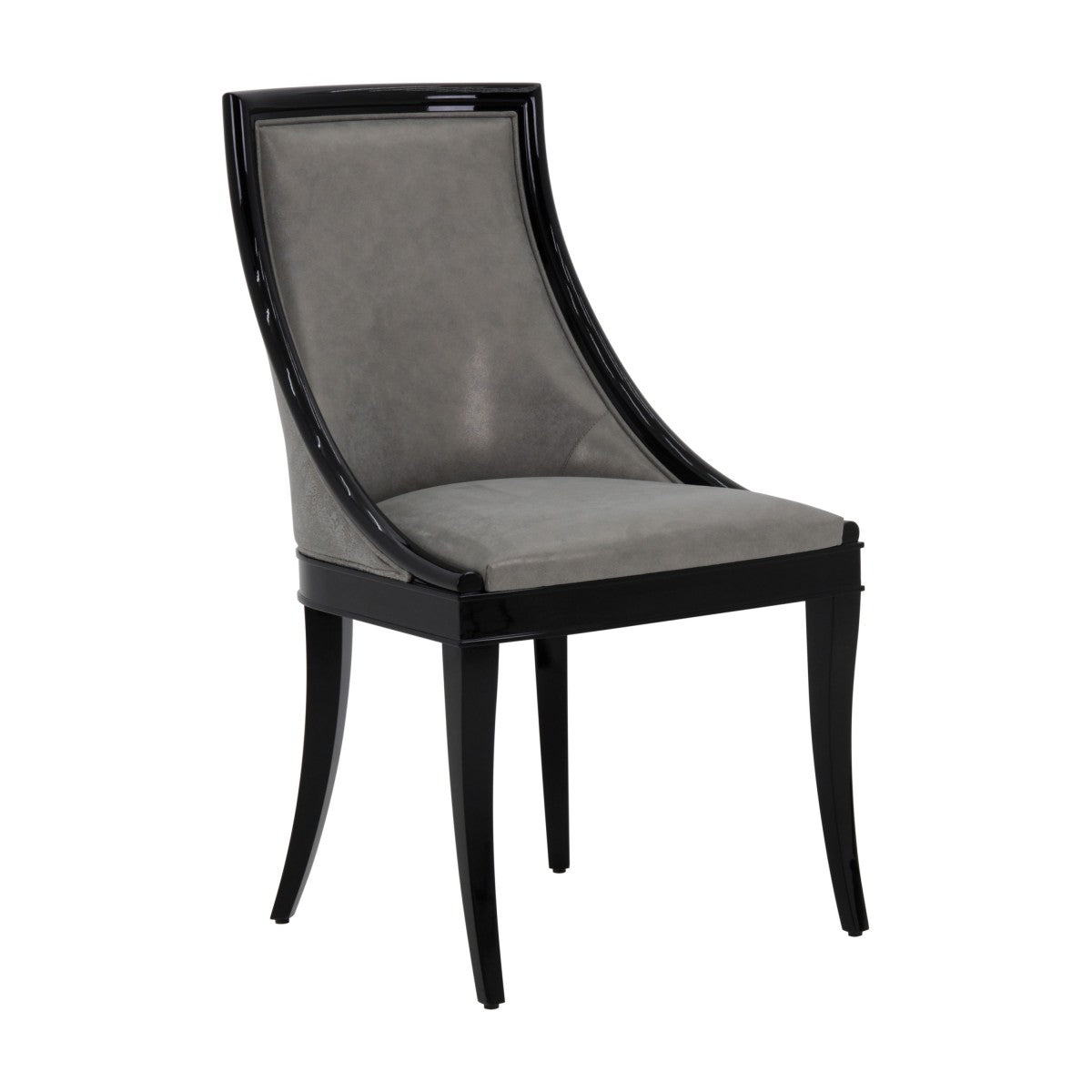 Amina Bespoke Upholstered Modern Contemporary Dining Chair MS434S Custom Made To Order