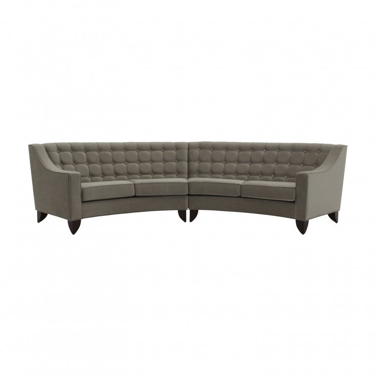 Custom Bespoke Upholstered Contemporary Modular Curved Style Extra Large Sofa MS008 Custom Made To Order