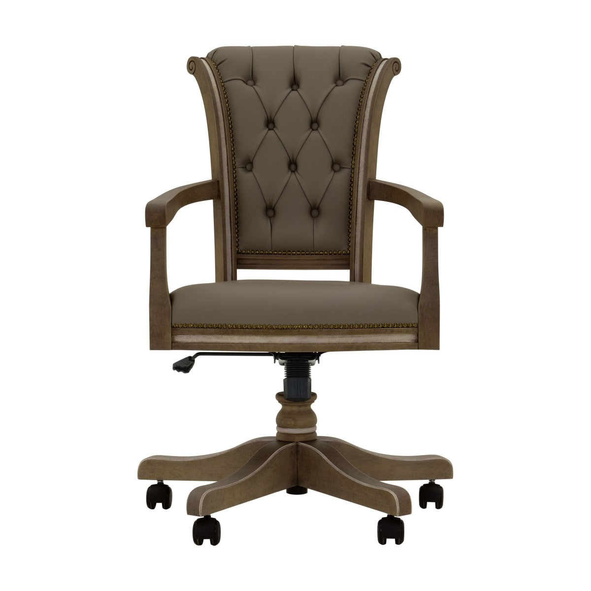 Paris Bespoke Upholstered Luxury Executive Swivel Office Desk Chair MS699A Custom Made To Order
