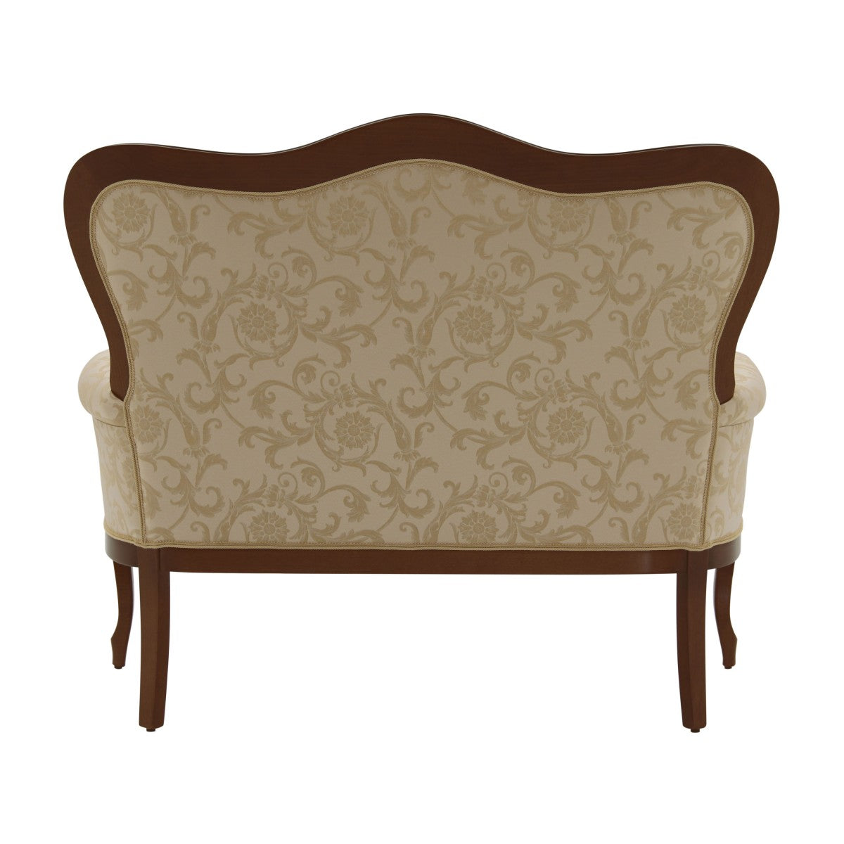 Filippo Bespoke Upholstered Louis Philippe Style Curved Back Two Seater Sofa MS217D Custom Made To Order