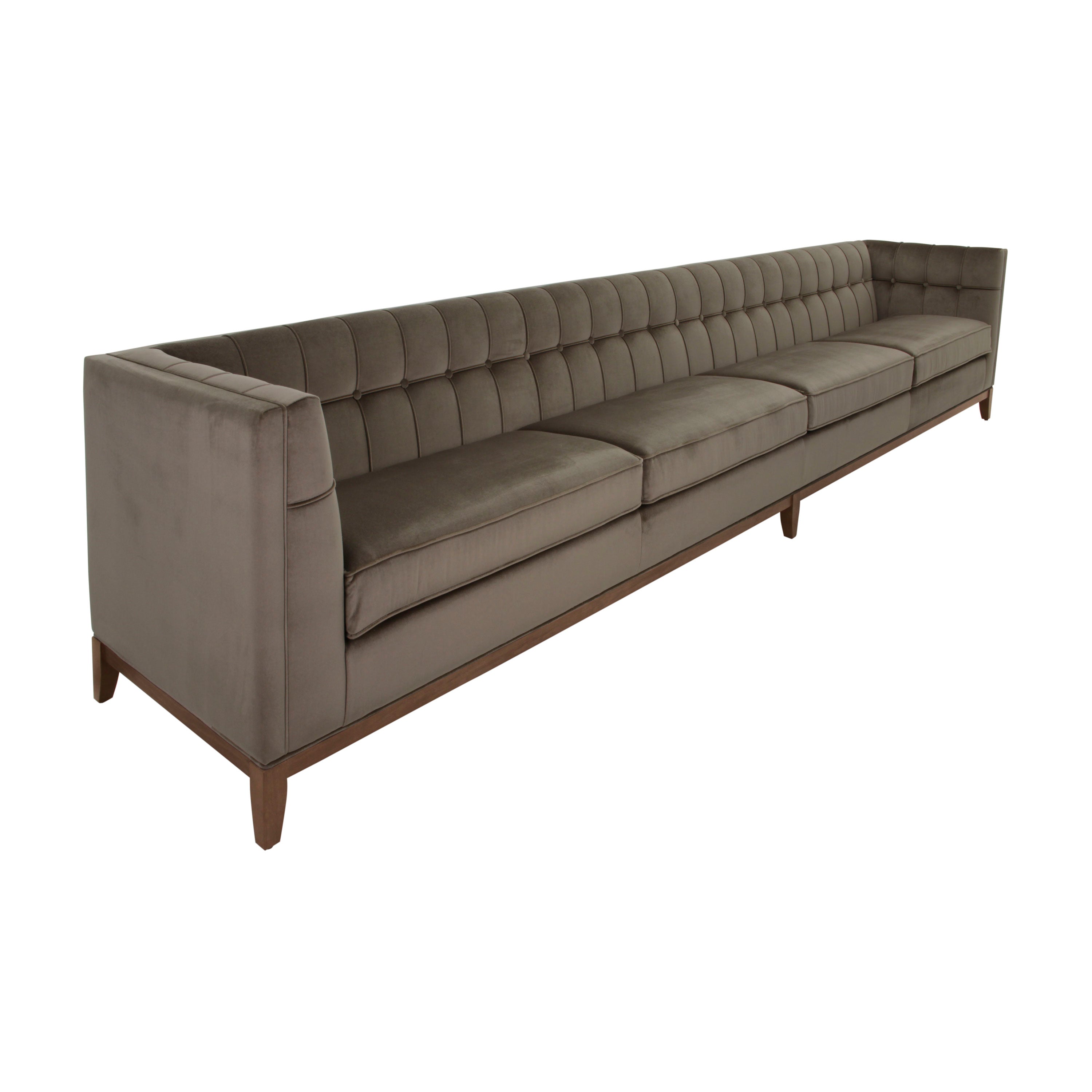 Custom Bespoke Upholstered Contemporary Modern Tub Style Extra Large Sofa MS043 Custom Made To Order