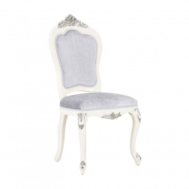 Crest Bespoke Upholstered Classic Carved Dining Chair MS115S Custom Made To Order
