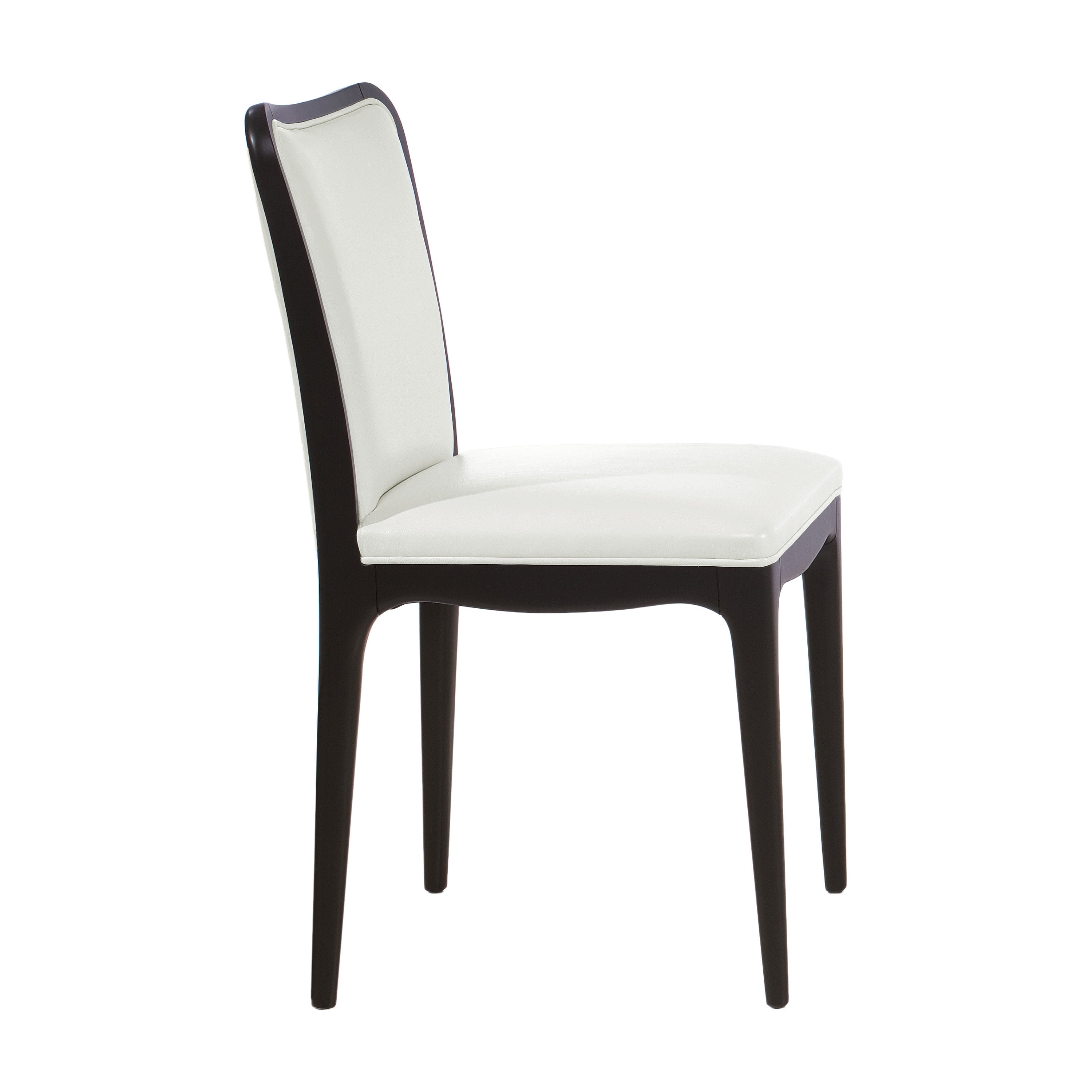 The Curve Bespoke Upholstered Fifties Retro Style Contemporary Dining Chair MS98S Custom Made To Order